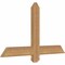 Ekena Millwork Eugene Smooth Timber Gable Bracket, Western Red Cedar, 36"W x 21"H x 1 1/2"D x 3 1/2"F, 14/12 Pitch GBW036X21X0204EUG00SWR - alternate 4